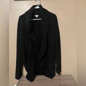 Merona Cozy Black Cardigan Sweater S